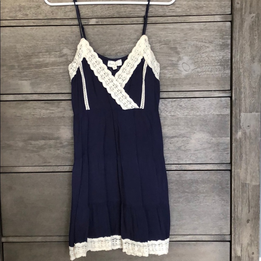 Blue sun dress